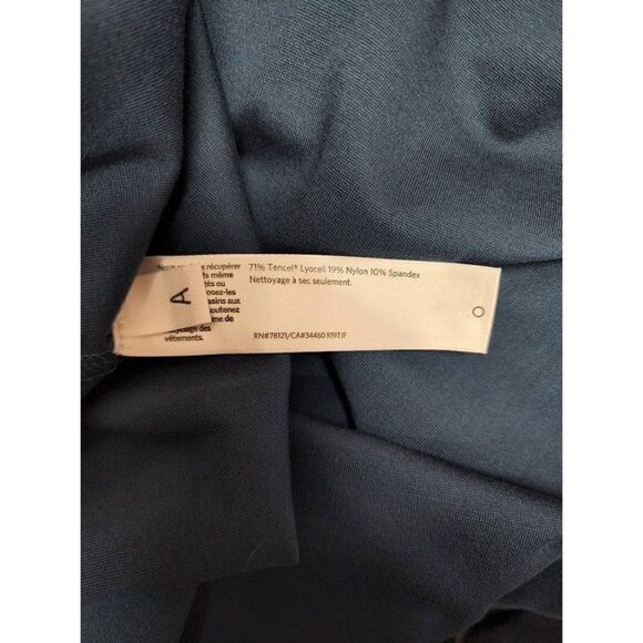 Eileen Fisher Oversized Blouse‎ Top Women's SMALL Blue Crewneck Long-Sleeve NEW - Picture 9 of 13